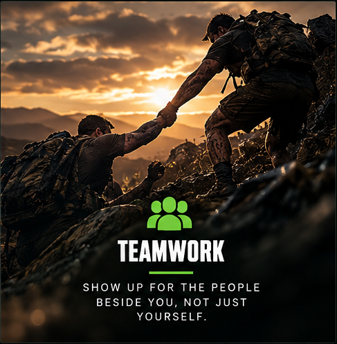 Teamwork challenge concept